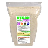 Nutra Naturally 100% Vegan Plant Based Protein, Creamy Vanilla - 5lbs 47 Servings