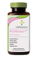 Life Seasons - PreMense-T - PMS Relief Supplement - for Pre Menstrual Symptoms, Cramping, and Period Pain Relief - Contains Ginger, Dong Quai, Crampbark, Vitamin B-6 (60 Capsules)
