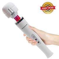 Cordless Personal Wand Electric Massager with 10 Powerful Magic Vibrations, PALOQUETH Rechargeable Handheld Back Massager Wand Massage for Deep Muscles Pain Relief