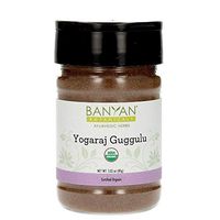 Banyan Botanicals Yogaraj Guggulu Powder - Certified Organic, Spice Jar - Balances vata in The Joints, Nerves and Muscles*