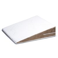 Avana Bed Wedge Memory Foam Pillow with Removable Bamboo Cover, Queen