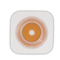 Natura® Stomahesive® Skin Barrier, Flexible Pre-Cut 5" x 5" Wafer, Tan, 1-3/4" Stoma, 2-1/4" Flange