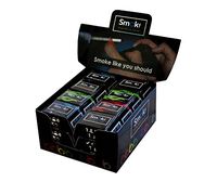 Smoki Roll Holder Ring 24 Pack | Flexible & Comfy Silicone, Ergonomic Design, Heat & Shock Proof Hands Free Rings | Protect Your Hands, Prevent Yellow Stains, Minimize Smell Black&Blue&Green&Red