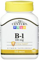 21st Century B-1 Tablets, 100 Mg, 110 Count