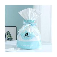 Huitrady Cleansing Cotton, Clean Towels, Disposable Towels Cleansing Towel, Disposable Towel, Cotton Soft Facial Tissue (Blue, 20cmx22cm)