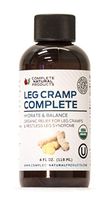 Leg Cramp Complete 4oz - Natural Liquid Organic Amish Muscle, Foot & Leg Cramp Remedy Relief, Vitamin, Supplement