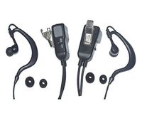 Cyen Two-Way Wireless Headset G-Shaped Headset Walkie Talkie Headset With PTT/VOX-Pair