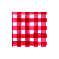 Buffalo Plaid Paper Napkins Farmhouse Decor Rustic Decor Party Napkins Buffalo Check Red and Black Plaid 6.5" x 6.5" Pk 40
