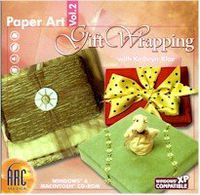 BRAND NEW Arc Media Paper Art Volume 2 Gift Wrapping System Requirements Windows 98 Me 2000 Xp