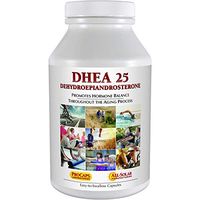 Andrew Lessman DHEA 25 mg - 60 Capsules - The Most Abundantly Produced Hormone in The Body - Dehydroepiandrosterone (DHEA). Supports Healthy Hormone Synthesis, Metabolism, Balance. No Additives