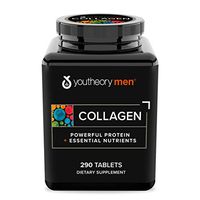 Youtheory Men's Collagen Advanced with Biotin, 290 Count (1 Bottle) (Packaging may vary)