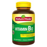 Nature Made B12 1000mcg 400 Softgels 2 Pack (Total 800)…