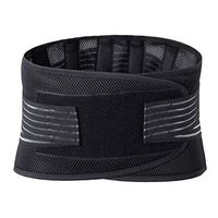 VORCOOL Back Brace Support Belt for Men and Women Adjustable Lumbar Lower Back Support Massage Brace Belt Helps Relieve Lower Back Pain and Stress Size M