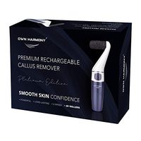 Electric Foot Callus Remover Rechargeable: Own Harmony Professional Pedicure Tools (2020 Design) Best Electronic Foot File Sander Perfect Pedi for Hard Skin Removal and Dry Cracked Heels Feet Care