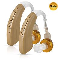 Digital Hearing Amplifier Pair - Behind The Ear Left & Right BTE Personal Sound Hearing Amplifier by MEDca