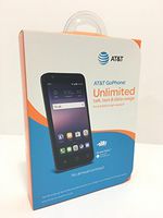AT&T GoPhone Alcatel Ideal 4G LTE w/ 8GB Memory Prepaid Cell Phone Slate Blue