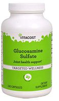 Vitacost Glucosamine Sulfate - 1000 mg - 240 Capsules