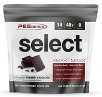 PEScience Select Smart Mass, Gourmet Chocolate, 14 Servings, Clean Mass Gainer Powder