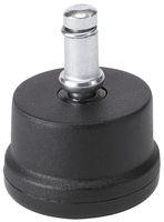 Safco Products 5138 Nylon 2" Glides for Apprentice II, Trenton, Precision, Office Stool, Task Master, sold separately, Black