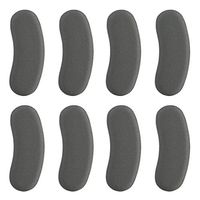Gjiner 8Pcs/Set Feet Heel Grips Self-Adhesive Heel Cushion Inserts Prevent Heel Slipping Rubbing Blisters Foot Pain and Improve Shoe Fit for Men Women Gray