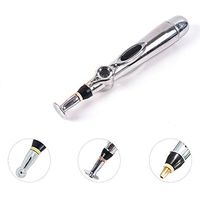 Health Care Monitor meridians Laser Acupuncture Magnet Therapy Instrument Heal Massage Meridian Energy Pen Massager,1 x AA Battery (Not Included)