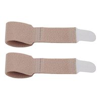 SUPVOX 4PCS Toe Splint Wraps Toe Straightener Brace Cushioned Corrector for Broken Overlapped Toe