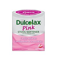 Dulcolax Pink Stool Softener Softgels, 25 Caps by Dulcolax