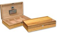 Prestige Import Group - The Winchester Low Profile Cigar Humidor - Color: Apple Wood