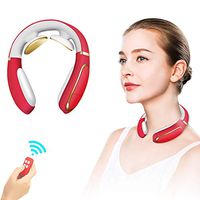 Neck Massager,Intelligent Portable 4D Neck Massage with Heat Cordless,3 Modes 15 Levels Smart Deep Tissue Trigger Point Massage