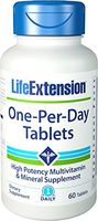 Life Extension One-Per-Day Tablets Once-Daily Multivitamin & Mineral Supplement 60 Tablets