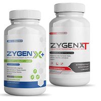 (2 Pack) ZyGenX w/ZyGenXT Testosterone Booster Male Enhancing Pills Erection Best Seller Stack
