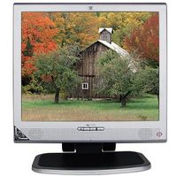 17" HP 1730 DVI LCD Monitor w/Speakers (Silver)