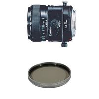 Canon TS-E 90mm f/2.8 Tilt Shift Lens for Canon SLR Cameras w/ Tiffen Polarizer Filter
