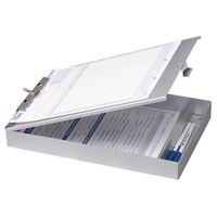OfficemateOIC Aluminum Forms Storage Clipboard, 8.5 x 12 Inch (83200)