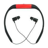 8GB Swimming Headphones Sport Earphones IPX8 3 ATM Waterproof MP3 Player W/ FM Radio Red