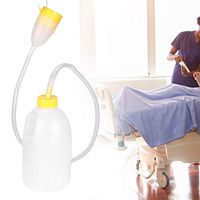 Urinal for Men Spill Proof - 1500ml Hospital Bedridden Patient Urine Bottle Urinal Storage Pot Collector with Tube