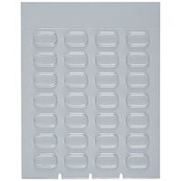 Ezy Dose Disposable Blister Cards for Pill, Medicine, Vitamin | Weekly, 4 Times a Day, AM PM | Use with Cold Seal System Planner | Case of 500