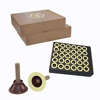 Moxa Sticks - 120 Pcs Pure Moxa Cone with Self-Adhesive Base - Original Pure High Penetration Moxibustion Sticks Five Chen Purity 45:1 Ratio(Standard Type)