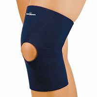 FLA Safe-T-Sport Neoprene Open Knee Sleeve, Black, 3X-Large