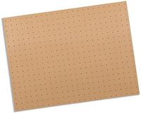 Rolyan Splinting Material Sheets, Polyform, Beige, 1/8" x 18" x 24", 1% Perforated, 4 Sheets