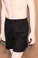 Flannel Boxers Kids(Small 6-8 Navy)