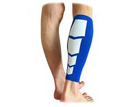 Calf Compression Sleeve Shin & Splint Support Brace for Sports,Running,Pain Relief-Single