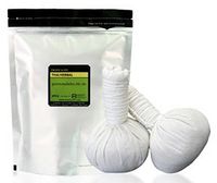 Premium Thai Herbal Hot Compress Massage Ball Therapy Original Formula Standard, Size 200g. Piece (2pcs Per Pack)