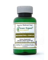Green Organic Supplements' Resveratrol Complex