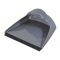 Casabella Easy Grip Dustpan, Grey with Black Lip
