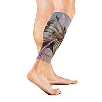 Calf Guard Sleeves Native Americans Indian Sports Calves Guards Sleeves for Running, Basketball, Baseball, Football