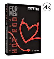 Hot Rod Loaded by Vigorgen for Men Male Strength and Performance 10 Capsules (4 Box) Put Male Performance into Overdrive 100% Guarantee