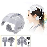 WG Head Vibration Massage Easy-Brain Massager Electric Head Massage Relax Brain Acupuncture Points Stress Release Health Care Tool