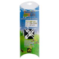 Balastic No-tie Shoe Lacing System (75cm / 29.5", White)