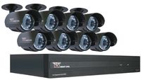Night Owl Security STA-168  Night Owl Security 16 Channel STA DVR with 8 Night Vision Cameras 500 GB HD and Smartphone Viewing, 30-Feet
